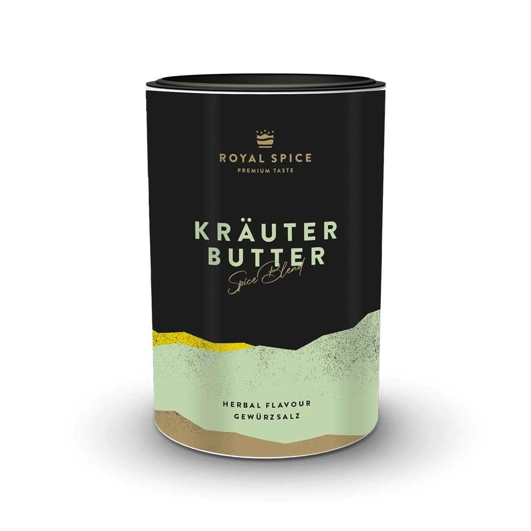 Kräuterbutter Gewürzsalz, 80g Dose