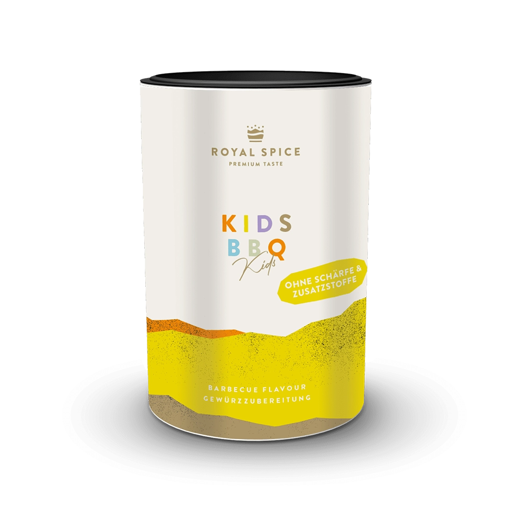 Kids BBQ, Rub ohne Schärfe für Kinder, 100g Dose