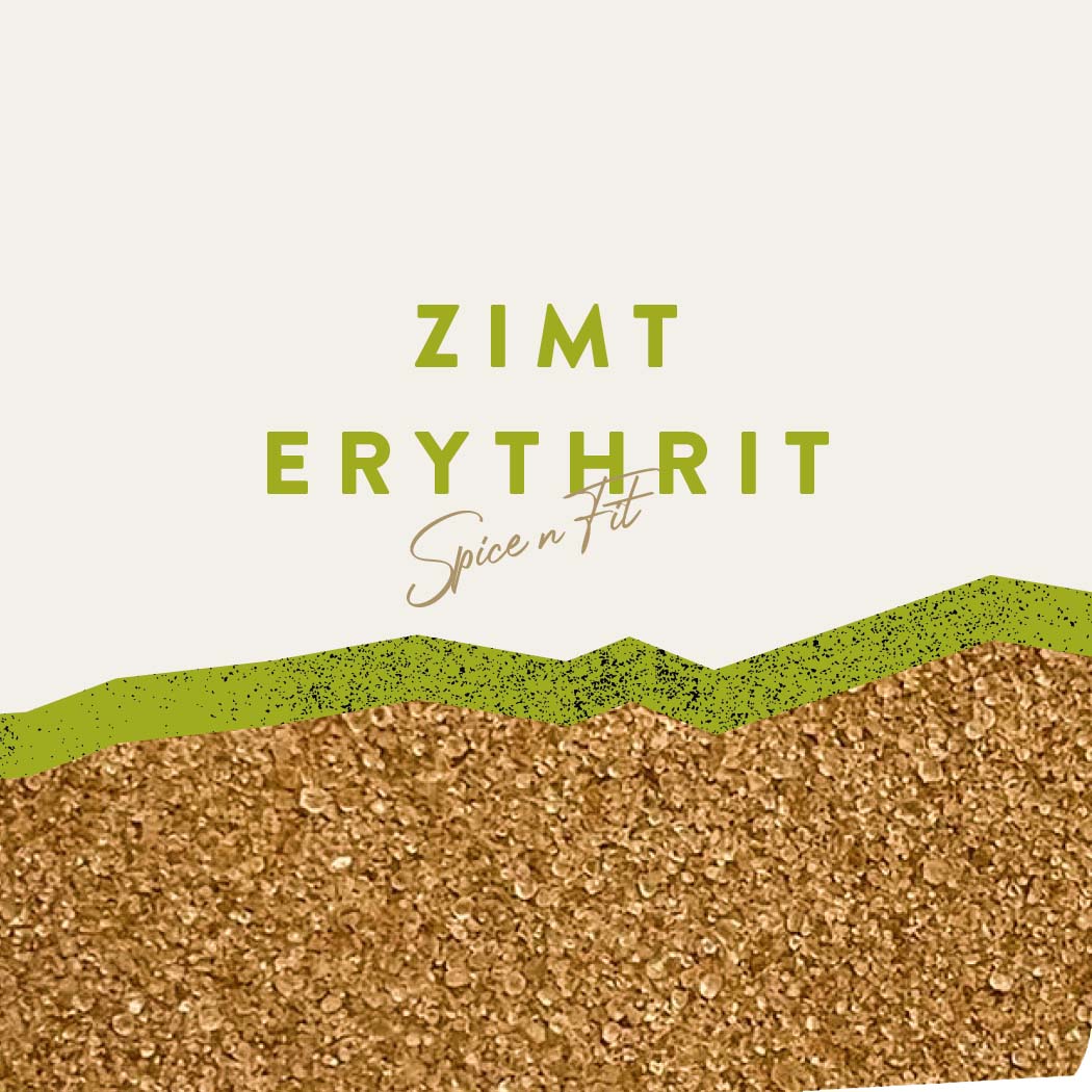Zimt & Erythrit, Zuckerfreie Ceylon Zimt Mischung, 150g Dose