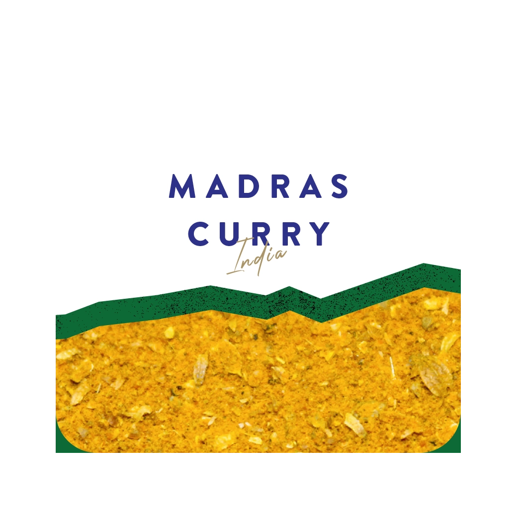 Madras Curry Gewürzmischung, 90g Dose