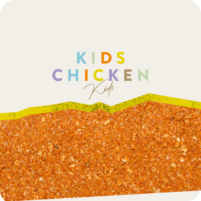Kids Chicken, Hähnchengewürz ohne Schärfe