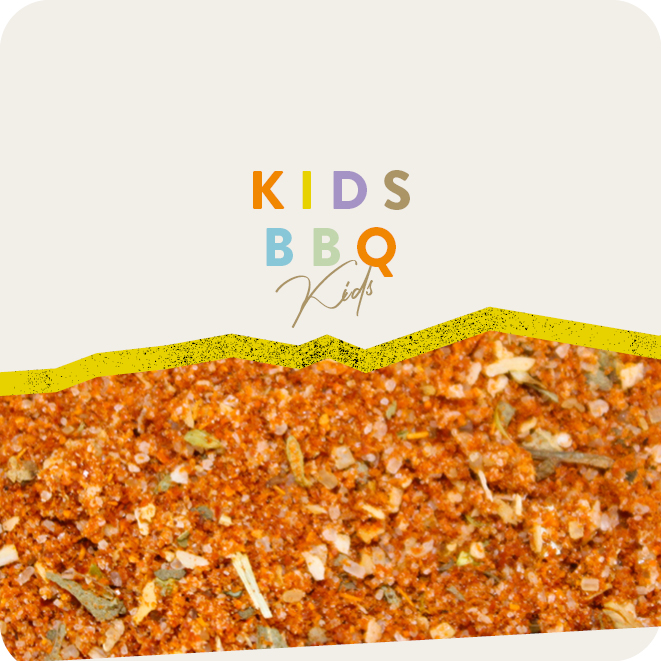 Kids BBQ, Rub ohne Schärfe für Kinder