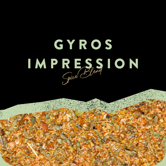 Gyros Impression Gewürzzubereitung