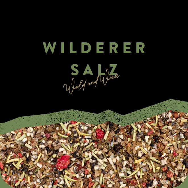 Wilderer Salz, Wild Gewürz