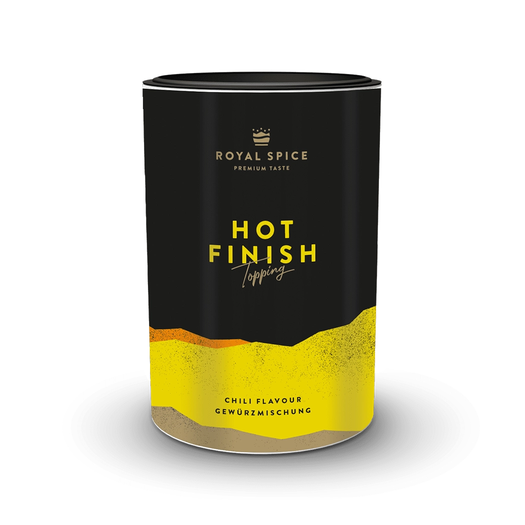 Hot Finish, scharfes Chili Topping, 80g Dose